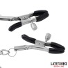 Nipple clamps with Chain - Slut