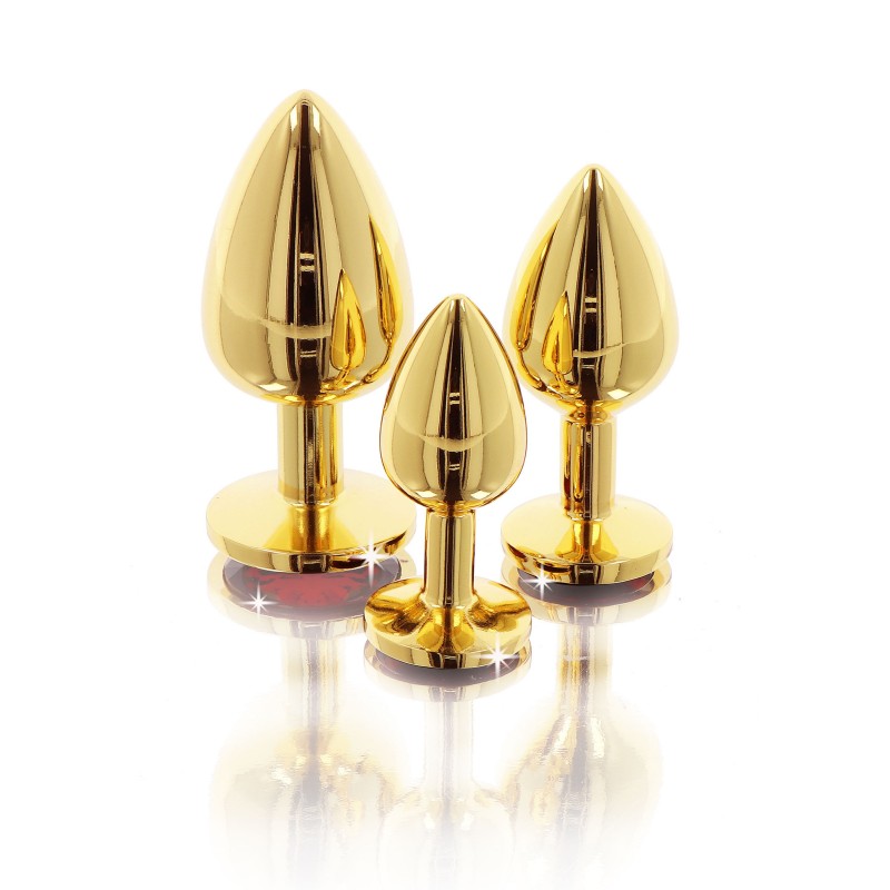 Butt Plug With Diamond Jewel M