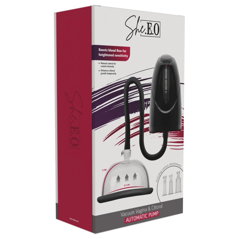 Vacuum Vagina & Clitoral Automatic Pump