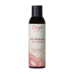 Orgie All - Natural Strawberry Kissable Natural Water-Based Intimate Gel