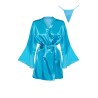Marlene peignoir turquoise