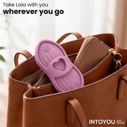 Laia Heated Finger Vibrator with App Lavender