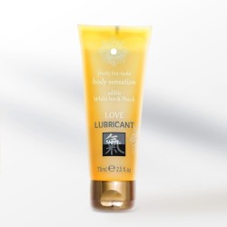 Shiatsu Love Lubricant edible - White Tea & Peach 75ml
