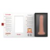 ONINDER - MEDIUM BOGOTÁ VIBRATOR DILDO 9 SPEEDS NATURAL 20 CM -O- 4.2 CM - FREE APP