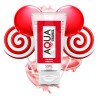 AQUA TRAVEL - LOLLIPOP FLAVOUR WATERBASED LUBRICANT - 50 ML