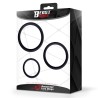 Set of 3 Penis Rings Silicone S, M and L