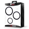 Set of 3 Penis Rings Silicone S, M and L