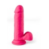 REALISTIC VIBRATOR "R12" PINK 14.4CM W/