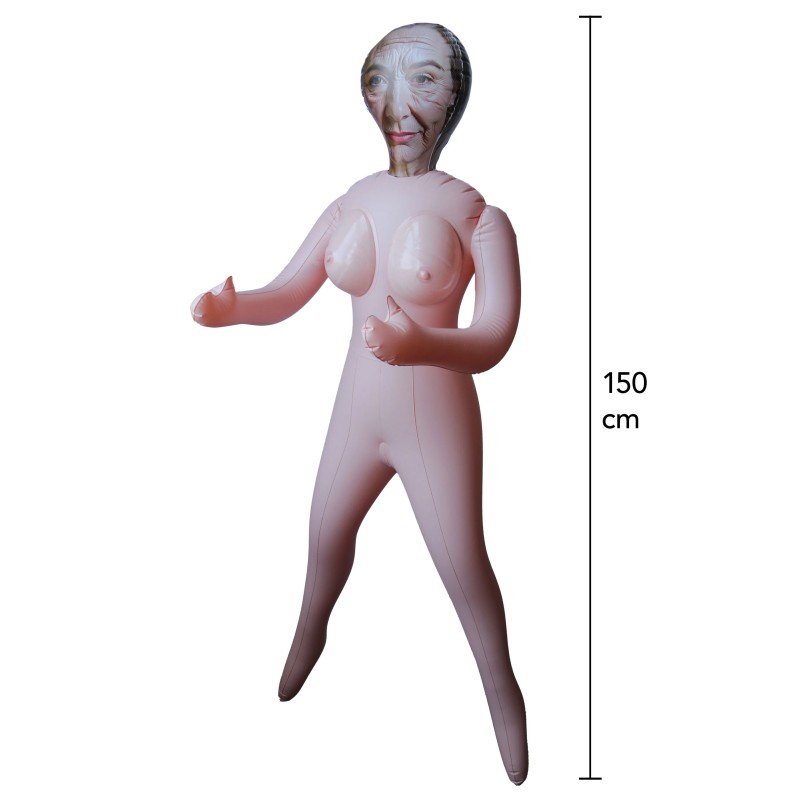 Horny Granny Inflatable Doll