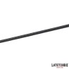 Whip with Heart Shape Black 60cm