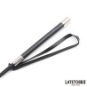 Whip with Heart Shape Black 60cm