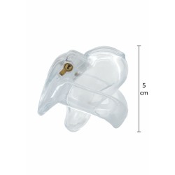 Clear Control Cock Cage X-Short