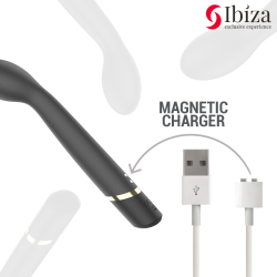 IBIZA - VIBRADOR PUNTO·G 10 VIBRACIONES RECARGABLE IBIZA - G-SPOT VIBRATOR 10 VIBRATIONS RECHARGEABLE