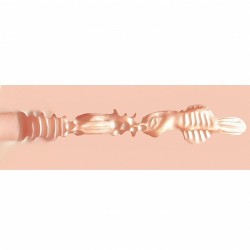 Raw - Slitline - TPE Large Masturbator - 415g - Flesh