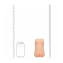 Raw - Slitline - TPE Large Masturbator - 415g - Flesh