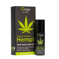 Orgie Hemp! Intense Orgasm Arousal Intimate Gel