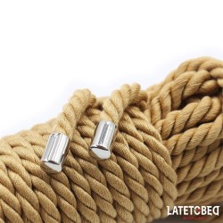 Bondage Rope with Metal Details  10m