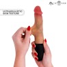 MR INTENSE - JEAN UP&DOWN VIBRATOR SILICONE WITH HEAT EFFECT 24 CM -Ø- 3.8 CM