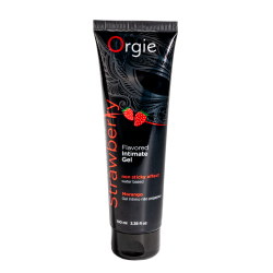 Orgie Lube Tube Strawberry Water-Based Intimate Gel