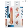 MR INTENSE - ARNOLD M VIBRATOR SILICONE PENIS SLEEVE WITH REMOTE CONTROL 14.5 CM -Ø- 4 CM