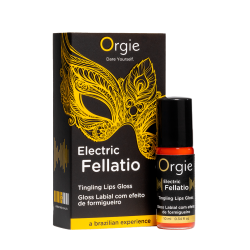 Orgie Electric Fellatio Vibrating Lips Gloss