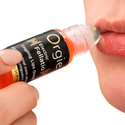 Orgie Electric Fellatio Vibrating Lips Gloss