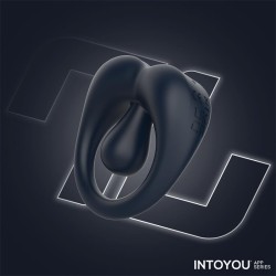 Kenny Penis Ring with Clitoris Stimulator and APP Night Blue