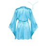 Samira peignoir turquoise