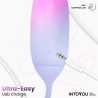 Vibrating Egg Double Layer Silicone with APP Pink/Blue