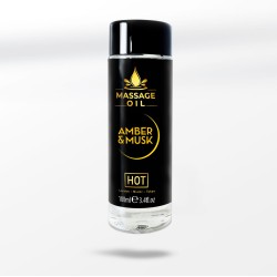 Hot Massage Oil  amber & musk 100ml