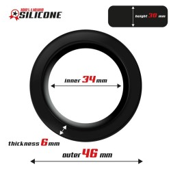 Liquid Silicone Cock Ring 3.4 cm