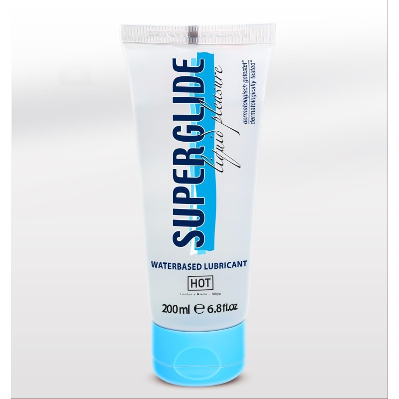 Hot Superglide Liquid Pleasure - waterbased lubricant 200ml