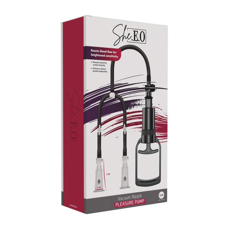 Vacuum Nipple Pleasure Pump S/M
