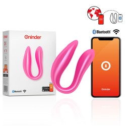 ONINDER - LISBOA PINK G-POINT & CLITORIS STIMULATOR - FREE PINK APP