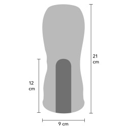 Vibrating Twin Turbo Masturbator