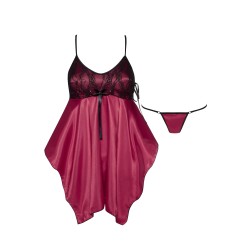Julieta chemise purple