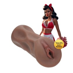 Pinup Dolls - Cheerleader Cutie Cherry Splitz - TPE Large Masturbator - 321g - Brown