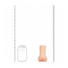 Pinup Dolls - Greaser Girl Misty Muffburner - TPE Medium Masturbator - 204g - Flesh