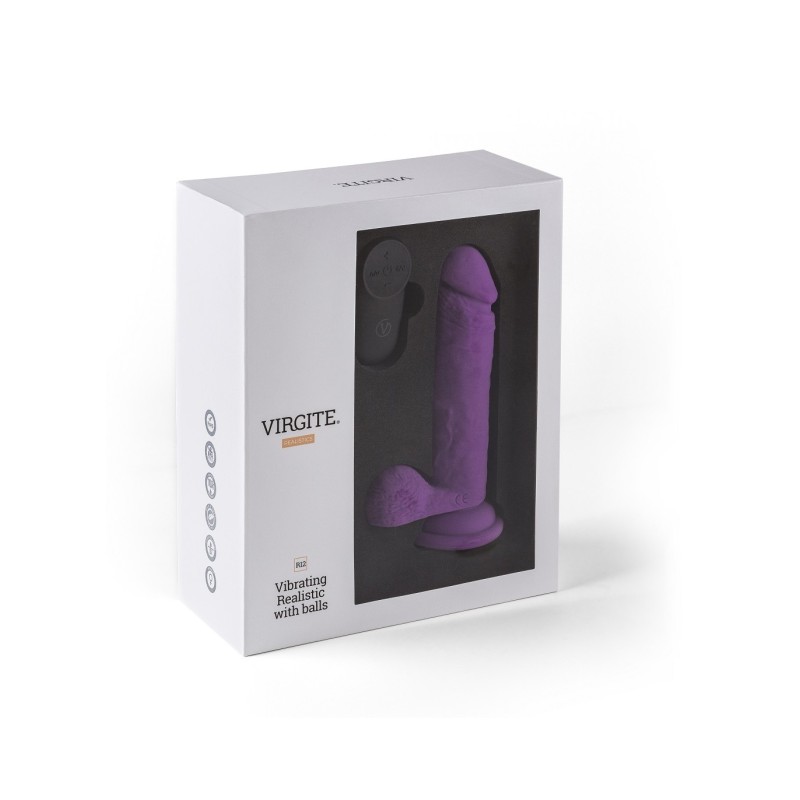 REALISTIC VIBRATOR "R12" PURPLE 14.4CM
W