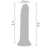 Realistic Dong Liquid Silicone 23 cm
