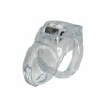 Clear Control Cock Cage Short