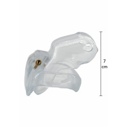 Clear Control Cock Cage Short