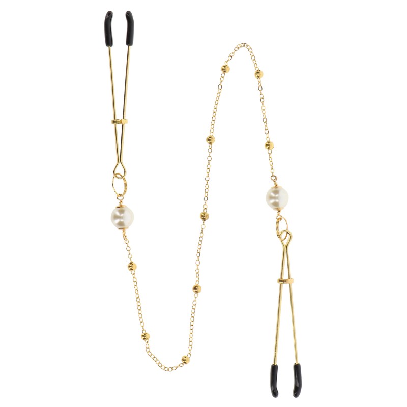 Tweezers Pearl & Deluxe Chain