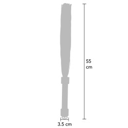 Genuine Leather Whip 55cm