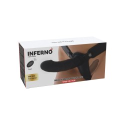 Double Vibrating Pleasure Penis Strapon Silicone 14 cm