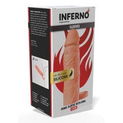 Penis Sleeve Liquid Silicone Ring 15 cm