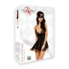 Eve chemise with mask black