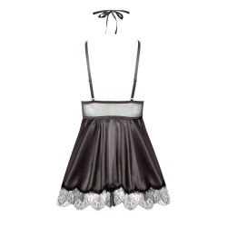 Eve chemise with mask black
