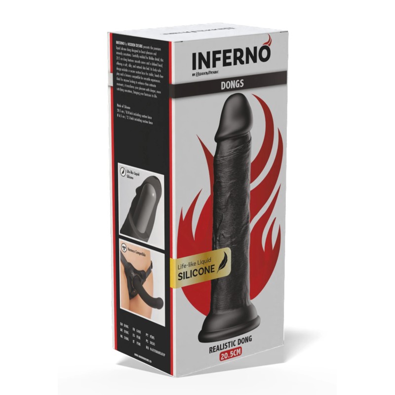 Realistic Dong Liquid Silicone 20.5 cm