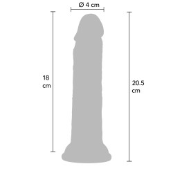Realistic Dong Liquid Silicone 20.5 cm